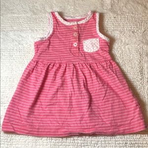🌻Carter’s 6 mo Pink and White Sun Dress